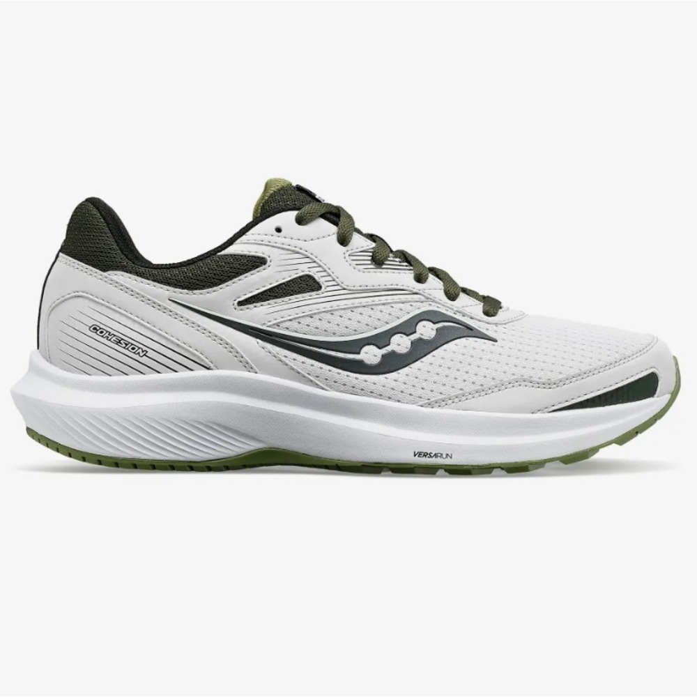 Saucony Cohesion 16 VersaRun Running Shoes White Green Mens 11.5‎ UK 10.5 EU 46